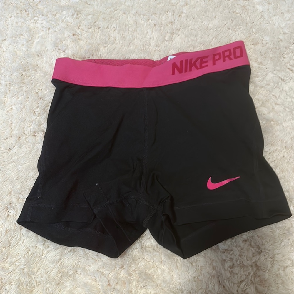 Nike pro breast cancer awareness spandex